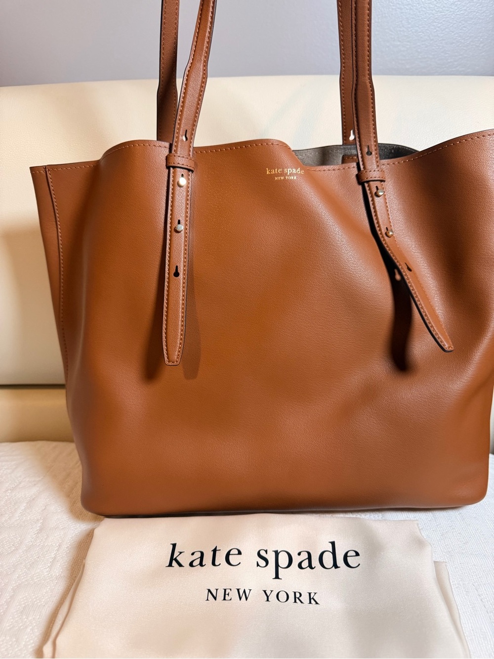 Kate spade leather tote new